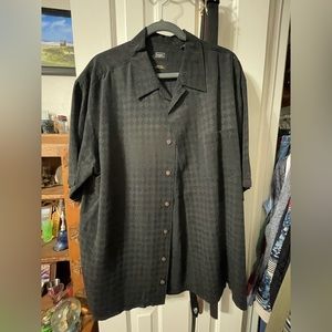 Hagar men’s silk dress shirt